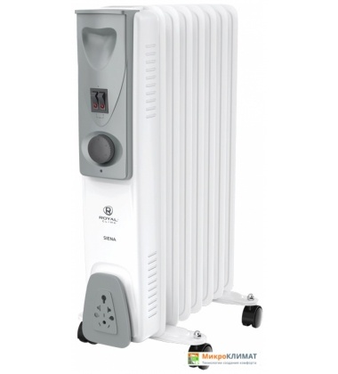 Масляный радиатор Royal Clima Siena ROR-S7-1500MRoyal Clima
