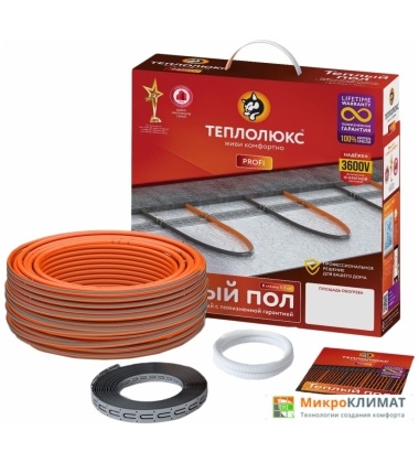 Нагревательный кабель Теплолюкс Profi Roll-1575 87 м 1575 ВтТеплолюкс
