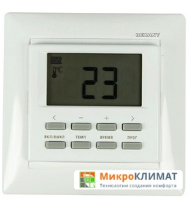 Терморегулятор Rexant RX-527H (белый) [51-0568]Rexant