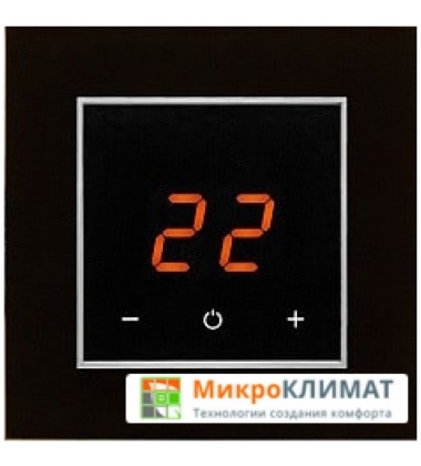 Терморегулятор DeLUMO Orto (9005 классический черный)DeLUMO