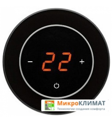 Терморегулятор DeLUMO Ronda (9005 классический черный)DeLUMO
