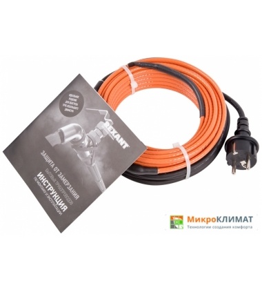 Саморегулирующийся кабель Rexant 10HTM2-CT 15 м 150 ВтRexant