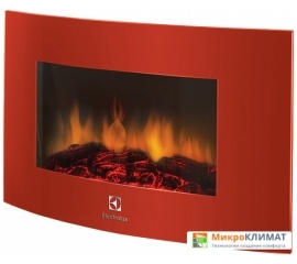 Электрокамин Electrolux EFP/W-1200URLS (красный)